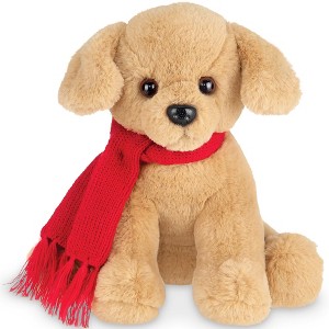 Bearington Mr. Grizwald Golden Retriever Plush, 11 Inch Dog Stuffed Animal Christmas Decoration - 1 of 4