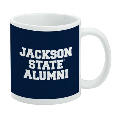 Jackson State University Alumni Ceramic Coffee Mug Novelty Gift Mugs for Coffee Tea and Hot Drinks 11oz White