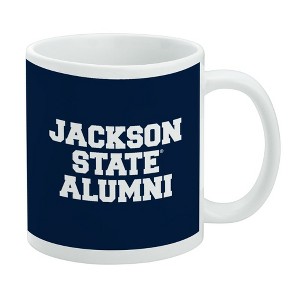 Jackson State University Alumni Ceramic Coffee Mug Novelty Gift Mugs for Coffee Tea and Hot Drinks 11oz White - 1 of 4