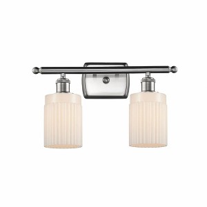 Hadley - 2 Light Bath Vanity In Art Deco Style-9 Inches Tall and 16 Inches Wide - 1 of 1