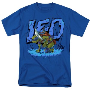 Men's Tales Of the Teenage Mutant Ninja Turtles Leo Groundbreaking T-Shirt - 1 of 4
