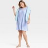 Women's Cloud Knit Pajama T-Shirt Dress - Auden™ - 3 of 4