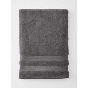 BrylaneHome Waffle Quick Dry Bath Sheet - 1 of 2