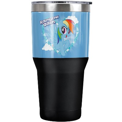 My Little Pony Tv Rainbow Dash Steel Tumbler 30oz Coffee Travel Mug