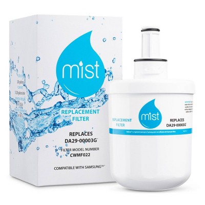 Mist Aqua-Pure Plus Replacement for Samsung DA29-00003G, DA29-00003F, DA29-00003B, DA29-00003A Refrigerator Water Filter