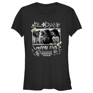 Juniors Womens Stranger Things Hellfire Club Members T-Shirt - 1 of 4