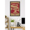 Trends International NFL San Francisco 49ers - Logo 25 Framed Wall Poster Prints - 2 of 4