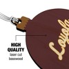 Loyola University Chicago Secondary Wood Christmas Tree Holiday Ornament - 3 of 4