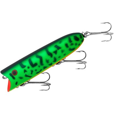 Heddon Lucky 13 Topwater Fishing Lure with Chugging/Popping Action, 3 3/4  Inch, 5/8 Ounce Lucky 13 Topwater Fishing Lure with Chugging/Popping  Action