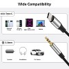 FosPower Aux to USB C Cable, 3.3ft USB-C to Aux Adapter 3.5mm Audio Jack, Aux Cord to Type C for iPhone iPad Android Laptop Car Headphones Speakers - 4 of 4
