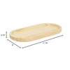 Cheung's Kishen Ridge Oblong Natural Wood Glossy Tray - 3 of 3