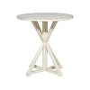 31" x 29" Farmhouse Wood Accent Table - Olivia & May - image 4 of 4