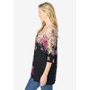 Woman Within Plus Size Watercolor Tunic - 4 of 4