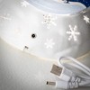 9.25"H Sullivans Christmas Lighted Snowman Shimmer Globe, Multicolor, Indoor Christmas Decor - 4 of 4