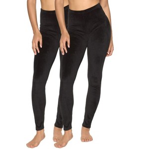 Felina - 2-Ply Velour Leggings for Women - Ultra-Soft and Cozy - 1 of 3