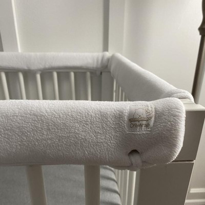 Safety Soft Cloth Front Crib Rail Cover Babies R Us 50x17.5” Machine  Washable