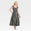 Women's Poplin Midi Dress - A New Day™ - 3 of 3