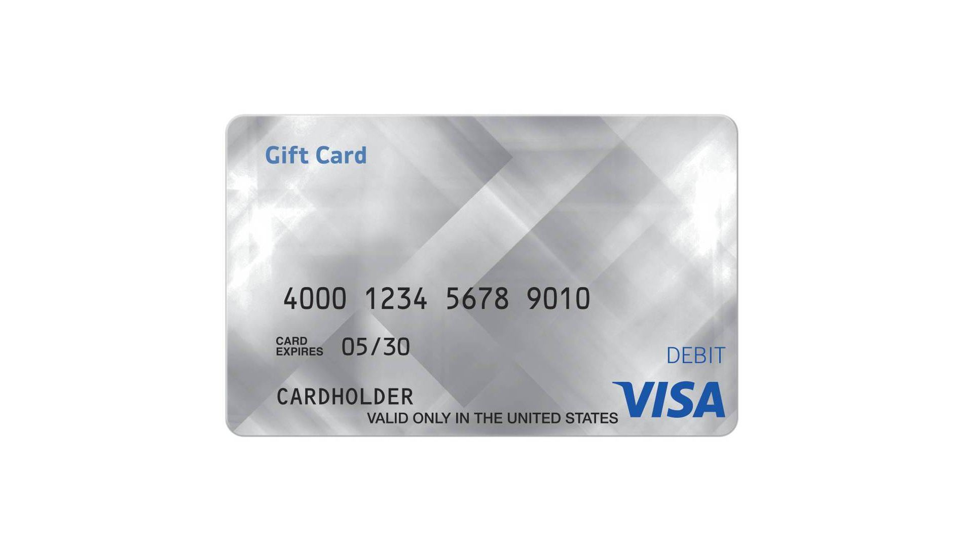 Visa Prepaid Card - $100 + $6 Fee