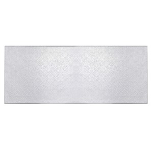 O'Creme White Log Cake Drum Board, 11" x 6" x 1/4" Thick, Pack of 10 - 1 of 3