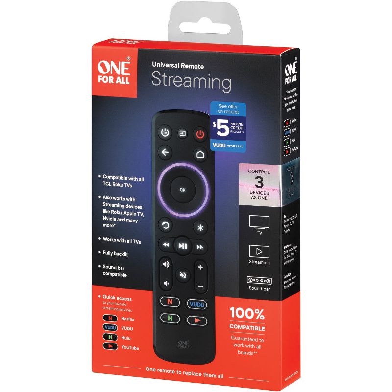 One For All® Streamer Remote, 4 of 6