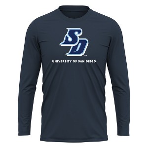 Men's University of San Diego Adult Sport Long Sleeve Shirt Primary Logo - 1 of 4