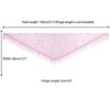 INSPIRE CHIC Lace Mantilla Tulle Triangle Head Covering Church Veil Scarves 1Pc - 3 of 4