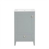 KIGFTSOD 20" Bathroom Vanity with Sink, Bathroom Cabinet with Soft Closing Door, Storage Rack and A Drawer - 3 of 4