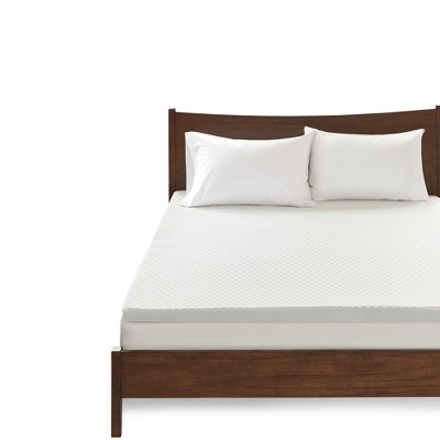 Full 2" Gel Memory Foam Mattress Topper with Zippered Cover