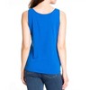 Women's Double Scoop Neck Tank - Multiples - 2 of 4