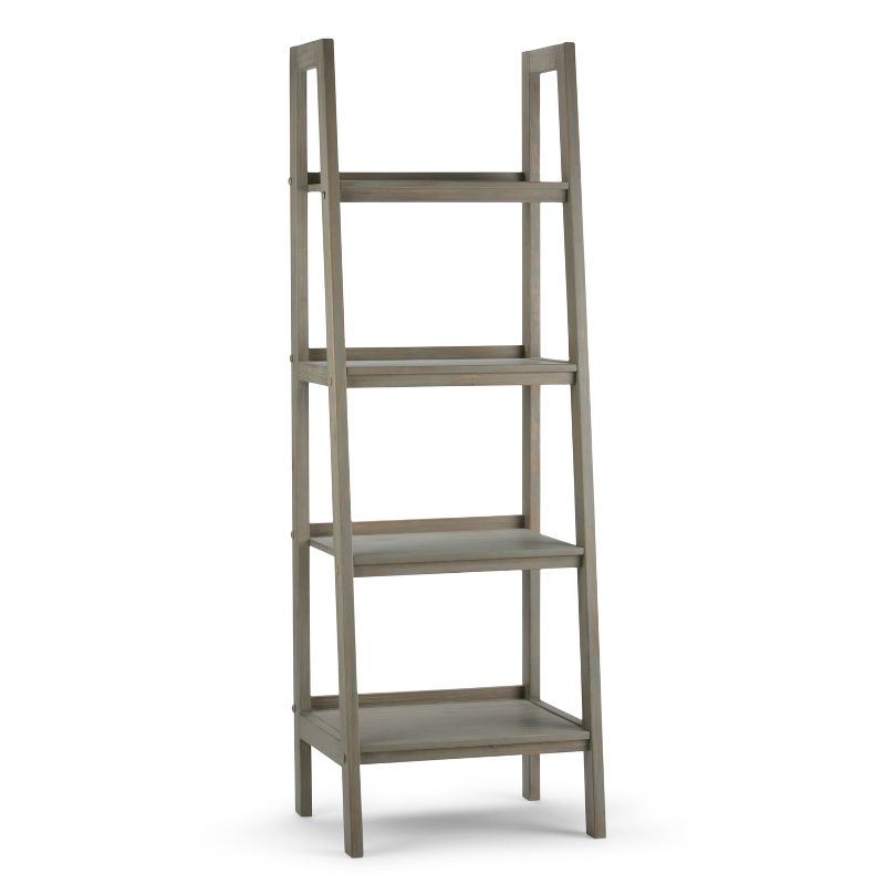 72" Hawkins Solid Wood Ladder Shelf - WyndenHall, 1 of 15