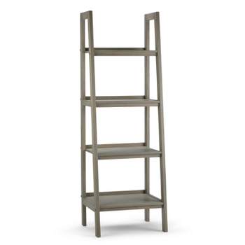 72" Hawkins Solid Wood Ladder Shelf - WyndenHall