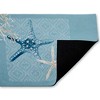 Stupell Industries Starfish Tours Nautical Pattern Printed Outdoor Door Mat, design by Kim Allen, 18"x30" - 2 of 4