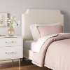 Twin Molly Notched Stick-on-the-Wall Dorm Headboard - Threshold™ - 2 of 4