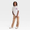 Boys' Pokémon Legendary Lunala and Solgaleo Oversized Short Sleeve Graphic T-Shirt - White - 4 of 4