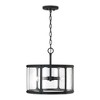Capital Lighting Brennen 3 - Light Semi-Flush Mount in  Black Iron - 2 of 3