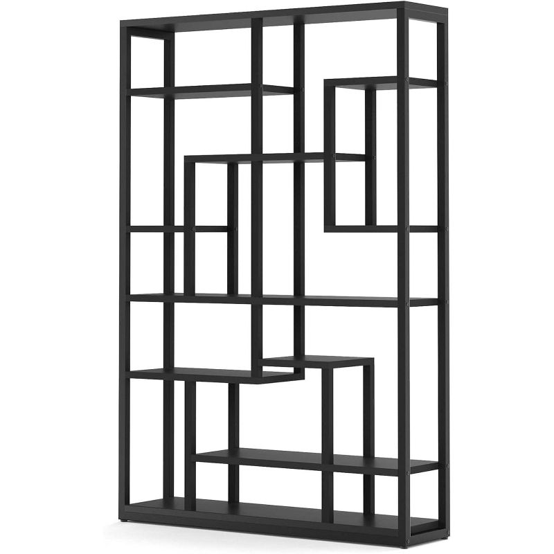 Tribesigns 70.9 Inches 9 Tier Geometric Bookcase, 1 of 7
