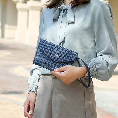 MKF Collection Tote Handbag with Cosmetic Pouch and Wristlet, Shonda 3-Piece Set – MKF Collection by Mia K – Tan — фото 5