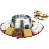 Brentwood Appliances TS603 Indoor Stainless Steel Electric Flameless S’mores Maker with 4 Roasting Forks and 4 Stackable Red Trays - image 3 of 4