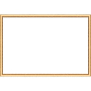 Amanti Art Salon Scoop Gold Framed Dry Erase Magnetic Board - 1 of 4