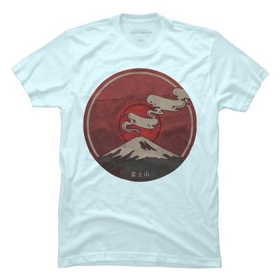 Men's Design By Humans Fuji By againstbound T-Shirt