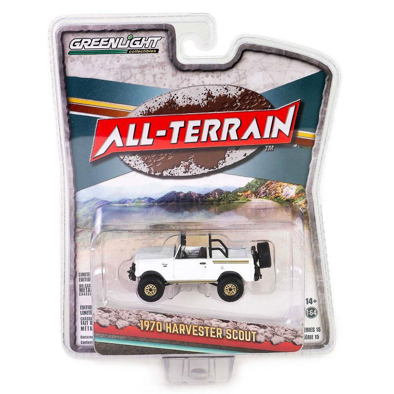 1/64 1970 Harvester Scout Lifted All-Terrain Series 15 Greenlight 35270-B, 2 of 4