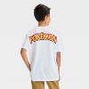 Boys' Pokémon Wrap Short Sleeve Graphic T-Shirt - White - 3 of 4