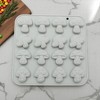 Unique Bargains Candy Making Moulds 16-Cavity Mushroom Collection Candy Mould Hand Wash 6.69"x6.5"x0.63" 1 Pc - 2 of 4