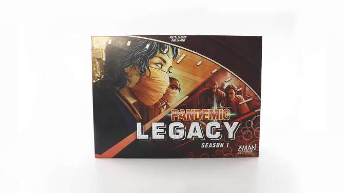 Pandemic Legacy Red Season 1 Cooperative Game, 2 of 8, play video