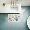 Stupell Industries Beachcomber Vintage Sea Collage Printed Plush Bath Mat And Bath Rug, Design By Lula Bijoux & Co., 18"X30" - 4 of 4