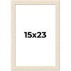PosterPalooza | 15x23 Wide Barnwood Picture Frame, UV Acrylic, 6 Finishes - Grey, Brown, White, and Black - 2 of 4