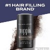 Toppik Hair Building Fibers (DARK BROWN - 0.42 oz) Fill In Fine or Thinning Hair Instantly Thicker, Fuller Looking Hair - image 2 of 4