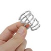 Unique Bargains Women's Stacked lines Ponytail Buckle Hair Clip 1 Pc - 4 of 4