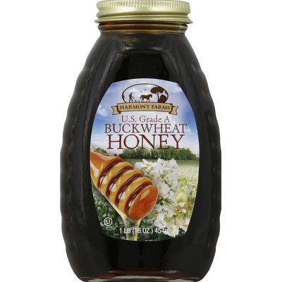 Harmony Farms Buckwheat Honey - 6 pack, 16 oz