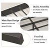 NicBex Bed Frame,Upholstered Platform Bed with Charging Station,Metal Bed Frame with Headboard,No Box Spring Needed,Noise Free,Beige - 3 of 4